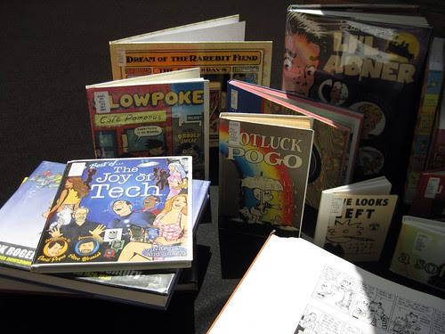 Comic Strip Mini-Exhibit at AAEL