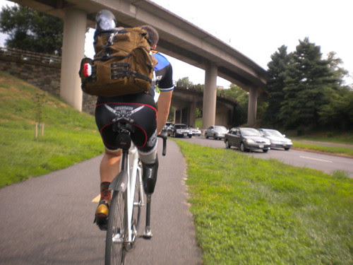Riding a single speed