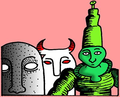 Dry Bones cartoon,Trees, The Green Testament,End Days,