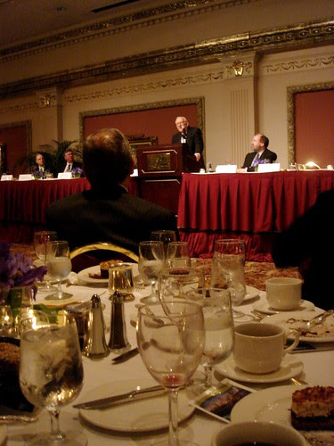 Justice Stevens at the 7th Circuit dinner.