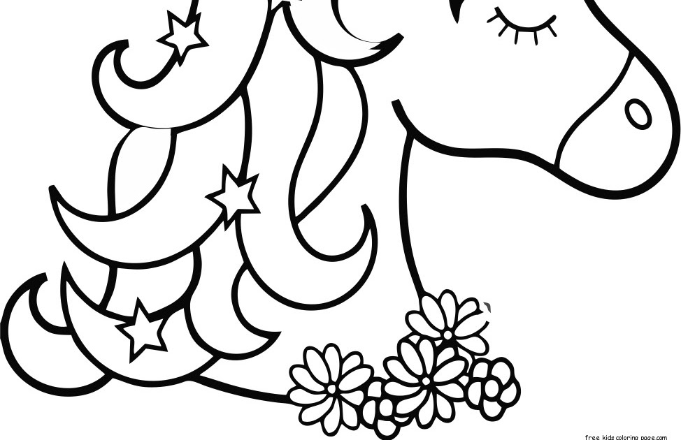 Free Printable Happy Birthday Unicorn Coloring Pages - Free printable