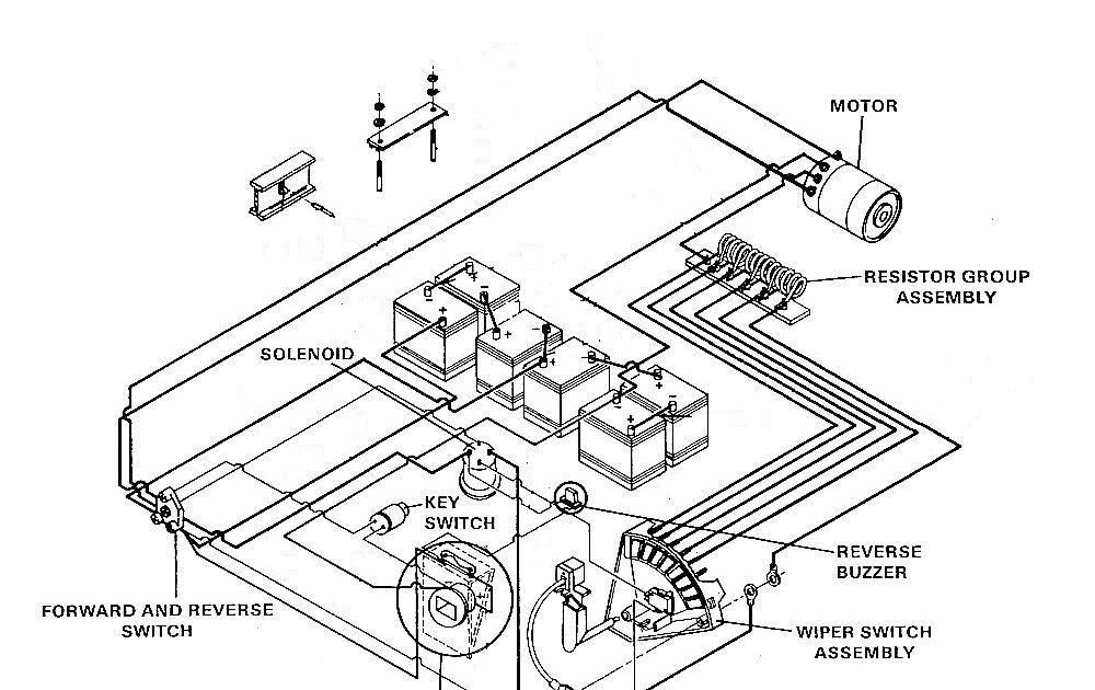 Yamaha 36V Wiring Diagram : Yamaha G29 Golf Cart Controller And Motor