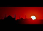 istanbul-turkey-mosque-sunset-red