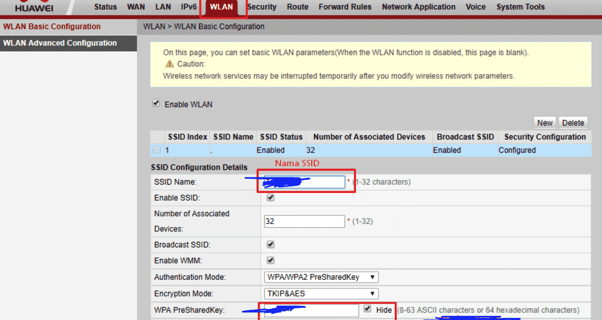 Ganti Password Wifi Huawei - Cara Ganti Nama WiFi (SSID) IndiHome Zyxel