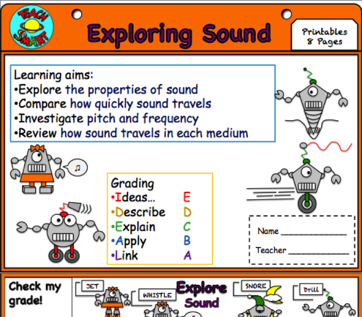 Waves And Sound Worksheet Answer Key - Sound Worksheet 1 Key