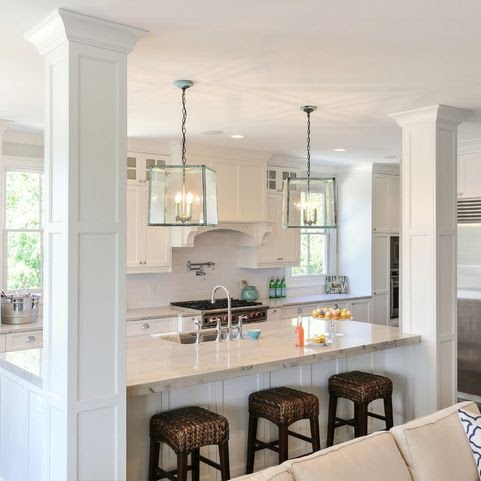 Pass Through Kitchen With Cabinets On Both Sides