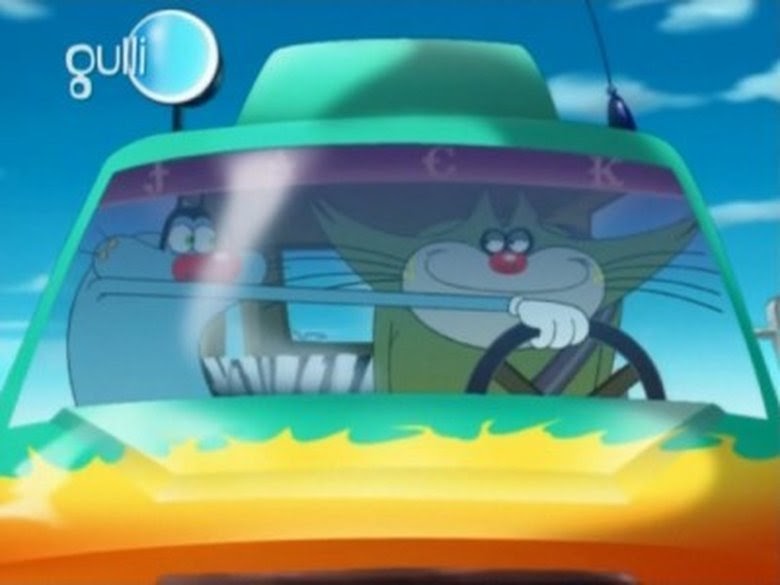 oggy and the cockroaches remote control car