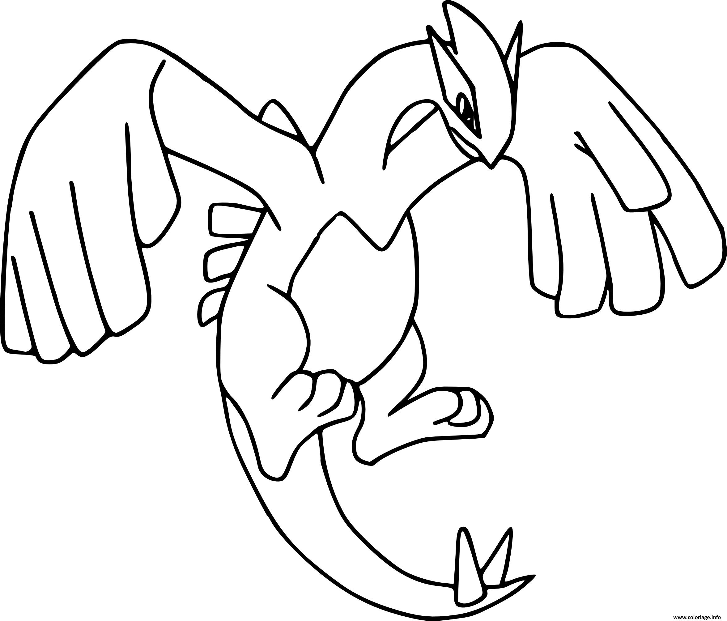 Coloriage Pokemon Legendaire En Couleur