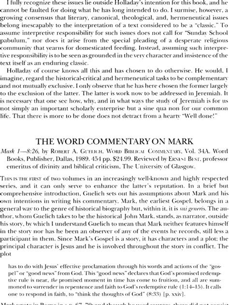 Download Epub Commentaries On Mark English Pdf Pdf An Abbreviated