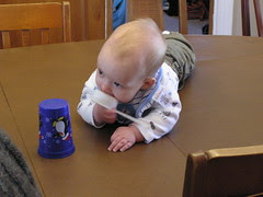 table tummy time
