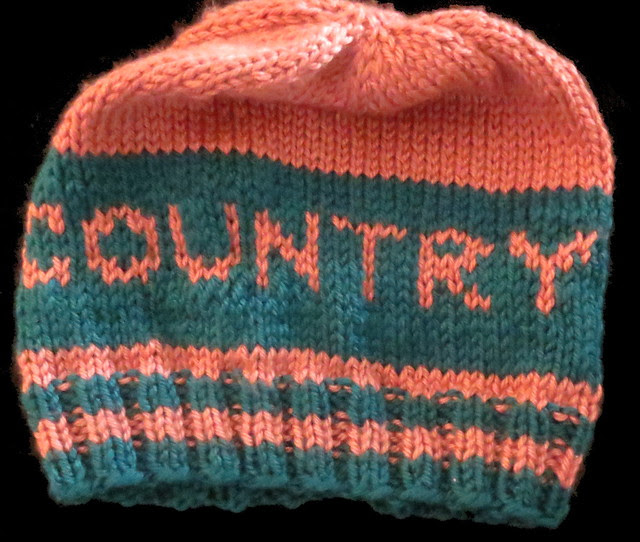 left side x-country hat