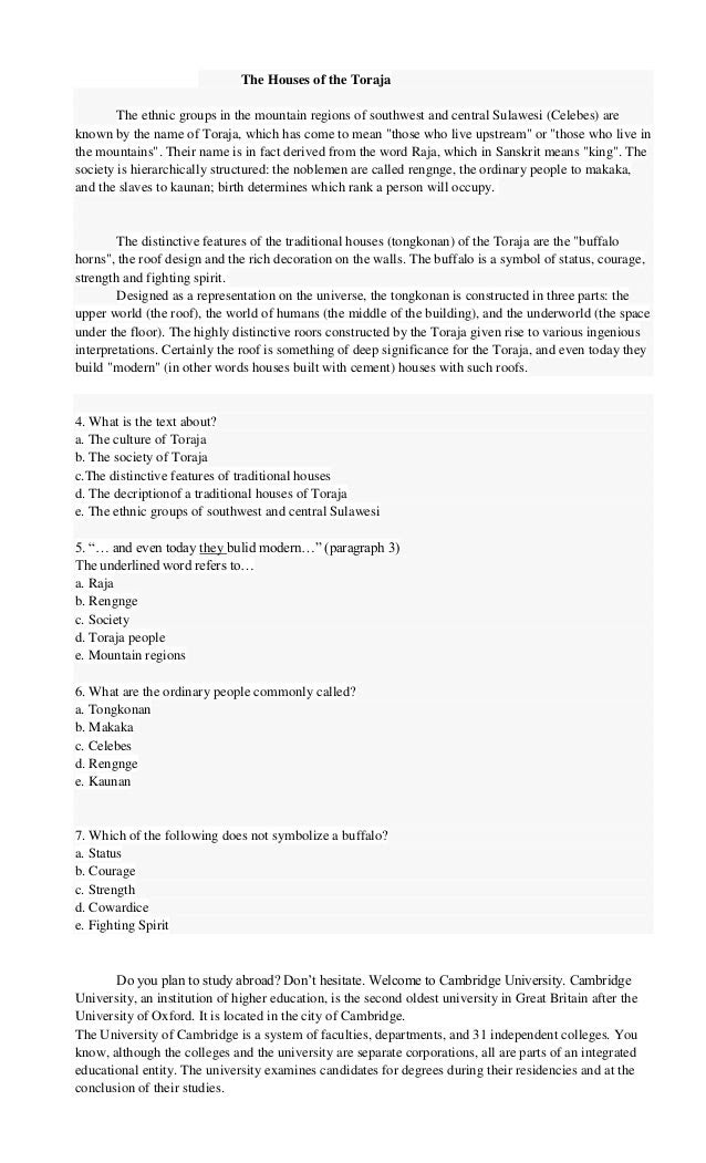 Latihan Soal Explanation Text