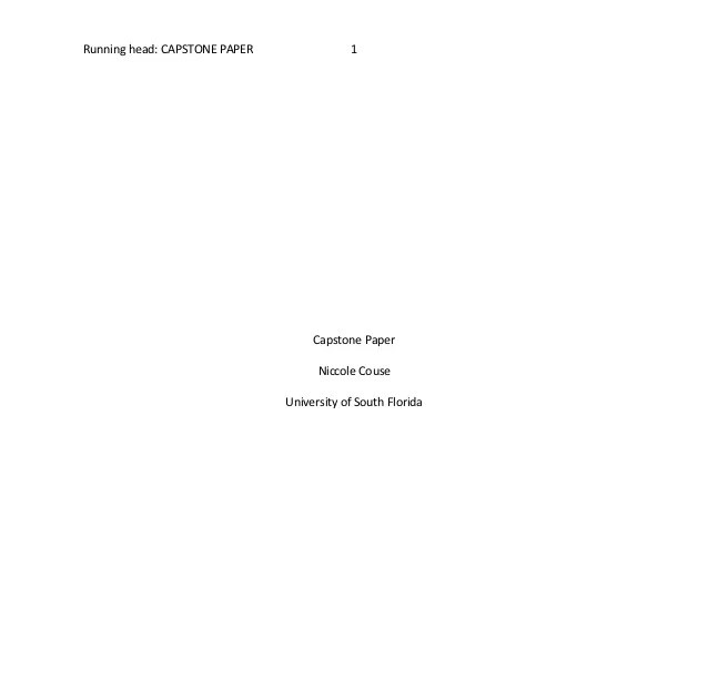 capstone project book pdf