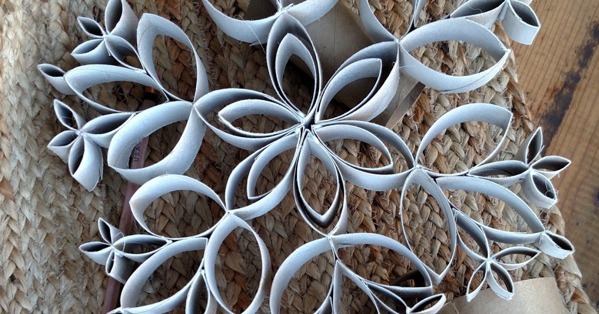 Snowflake Tissue Paper Craft - papercraft essentials