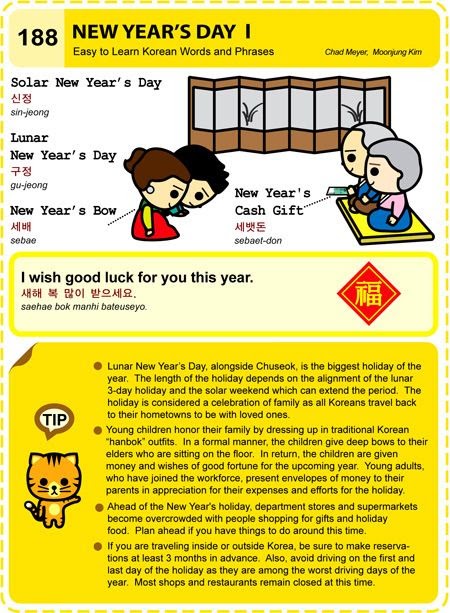 New Year S Day In Korean - YEARNI