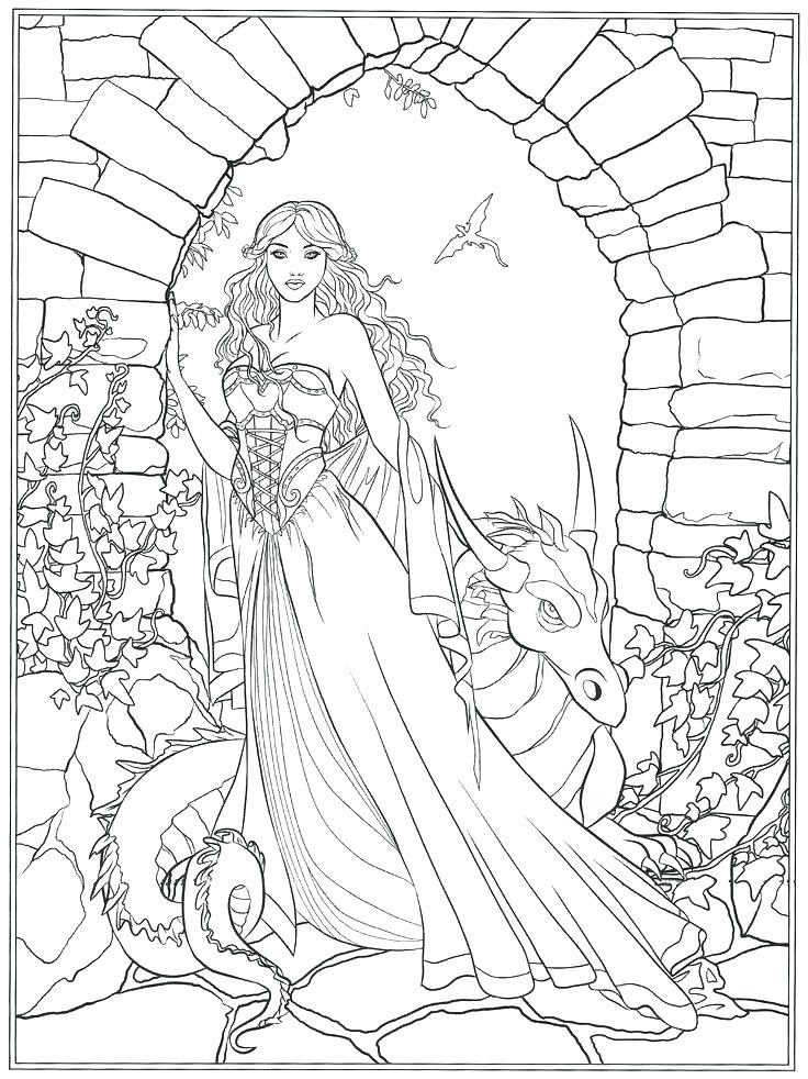 Fairy And Unicorn Coloring Pages Pdf - You can download fairy and