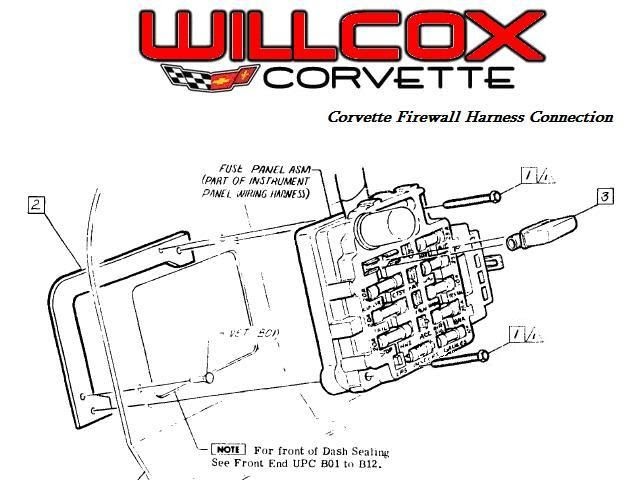 1980 Corvette Fuse Box Located