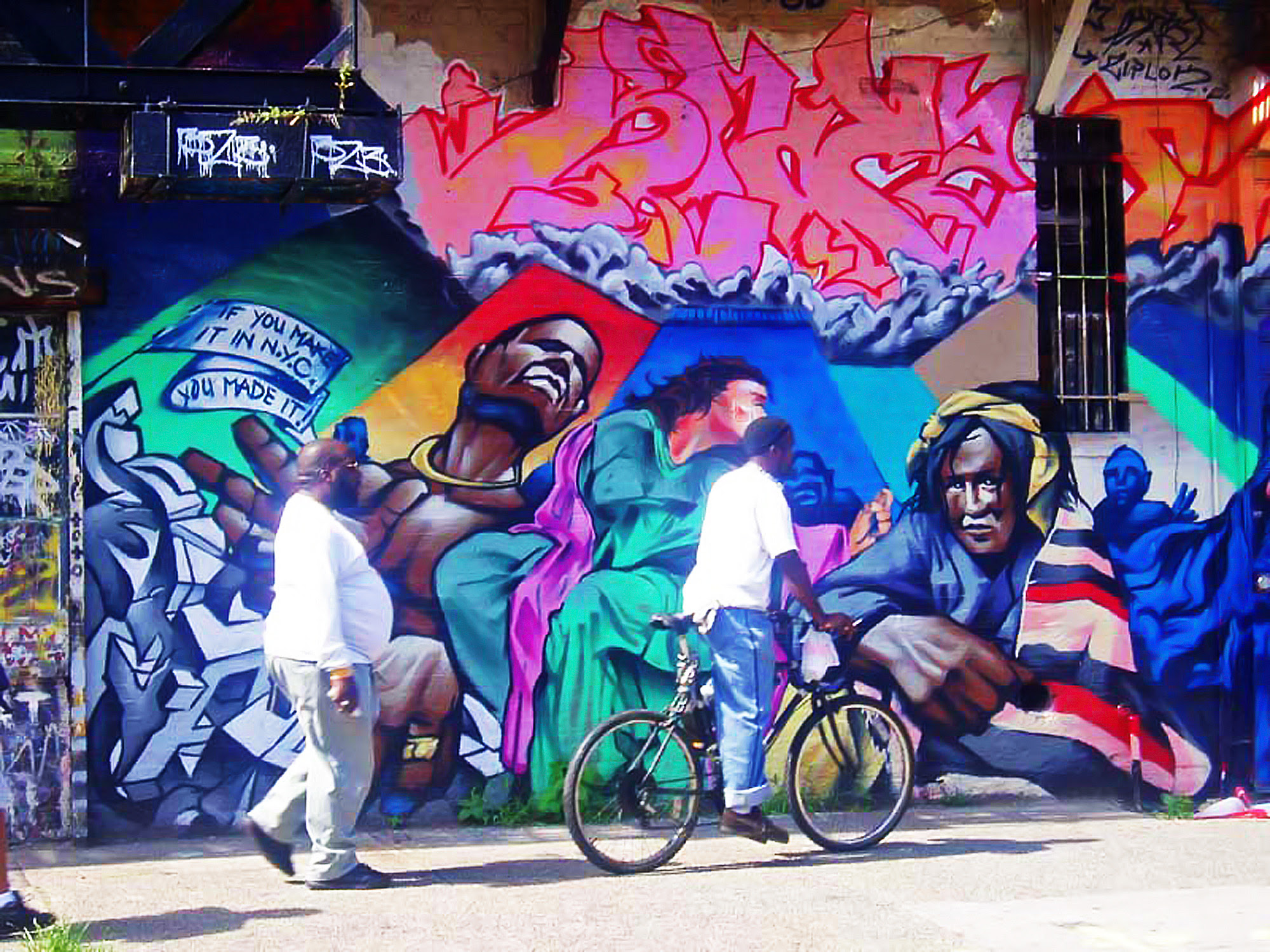 Mural at Mars Bar