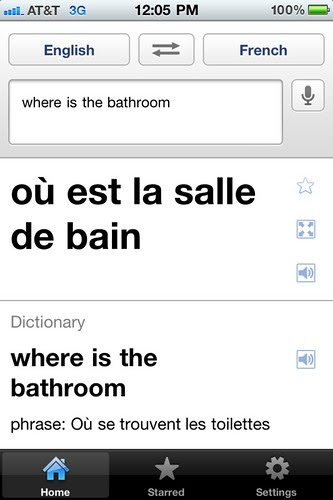 Google Translate: Where is the bathroom? by stevegarfield
