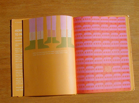Saul Bass Henri's walk to paris c1962