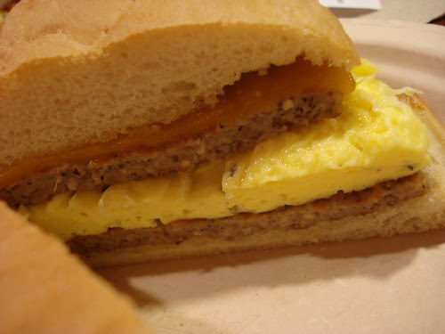 breakfast sandwich