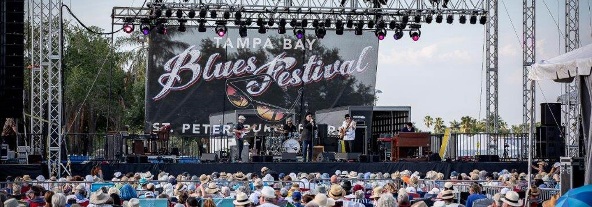 Blues Fest Vinoy Park Tampa Florida Concert Tampa Bay Blues
