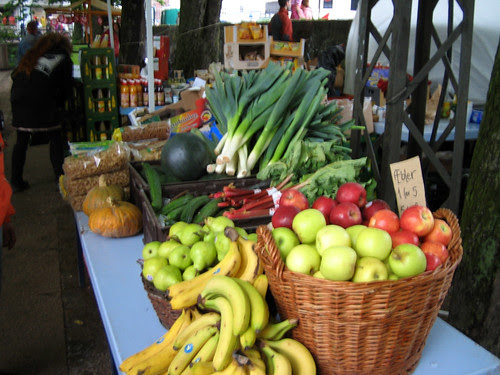copenhagen, østerbro, organic food fair, vegetable stand