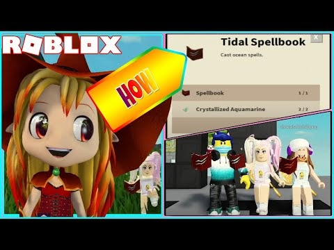 Chloe Tuber Roblox Islands Skyblock How To Get Tidal Spellbook Secret Weapon - how to drop an item in roblox skyblock