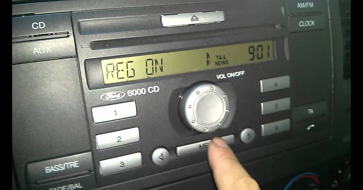 Ford Radio 6000 Cd Bedienungsanleitung Deutsch