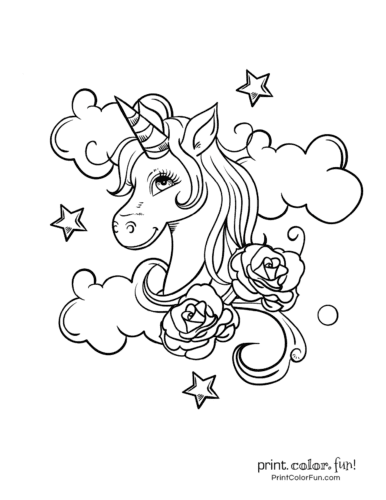 Free Printable Happy Birthday Unicorn Coloring Pages - img-tootles