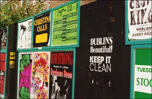 Dublin signs, early 90's