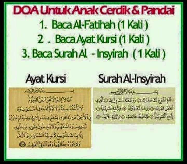 Doa Orang Tua Untuk Anak Agar Sukses Dunia Akhirat - Mencari Soal