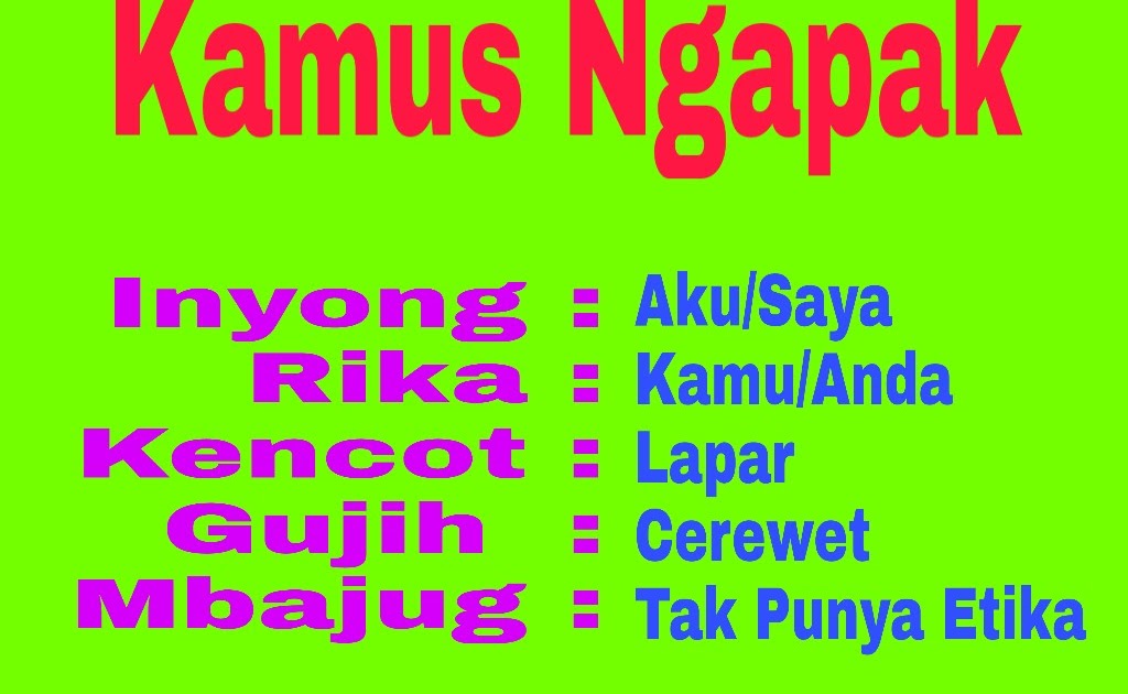 24 Gambar Lucu Jawa Ngapak Richi Wallpaper