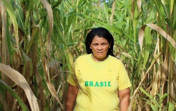 Ameaçada, Nilcilene Miguel de Lima teve que sair da sua comunidade depois que a sua escolta foi retirada pelo governo federal Foto: Ana Aranha