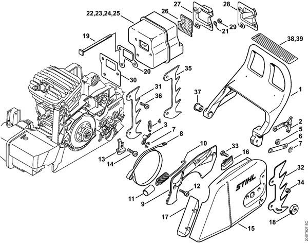 34 Stihl 032 Av Parts Diagram - Wiring Diagram List