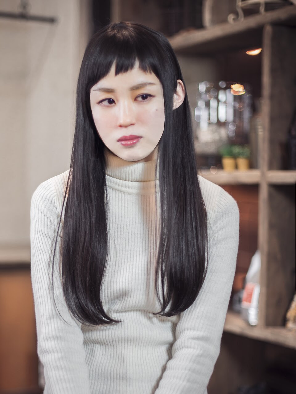 元の前髪 短め ロングヘア 最高のヘアスタイルのアイデア