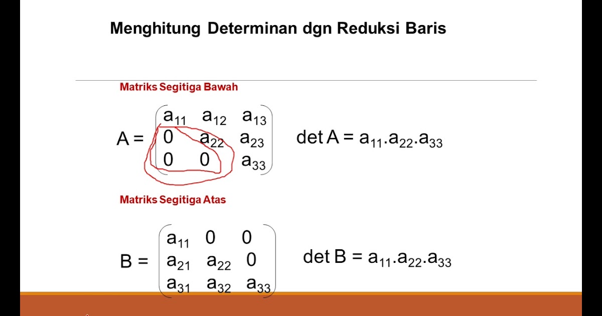 Cara Mencari Determinan 3x3 Belajar Menjawab