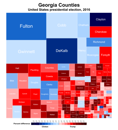 Map Of Us Counties Red Blue In 2916