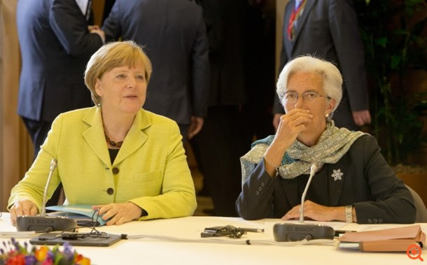 Lagarde Merkel