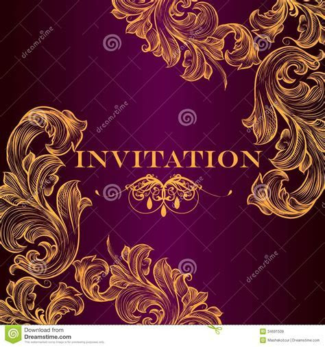 Luxury Royal Invitation Card For Design Royalty Free Stock Luxury Royal Invitation Card For Design Royalty Free Stock