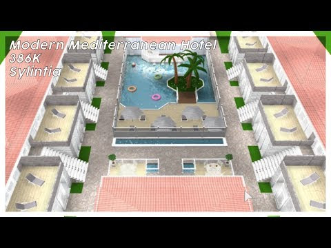 Roblox Bloxburg Huge Hotel Speed Build