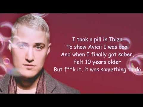 I Took A Pill In Ibiza Lyrics Clean