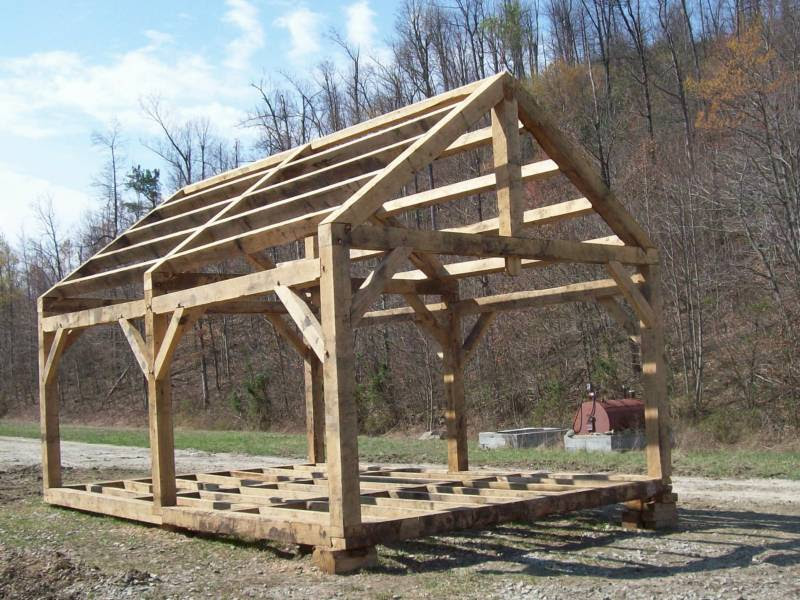 BARI Plans for a 16x24 storage shed