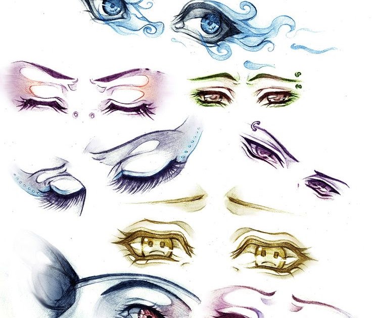 Angry Anime Eyes Boy