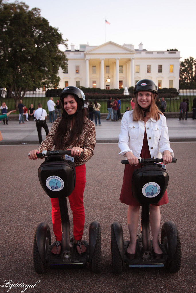 Lyd and Ab at the White House