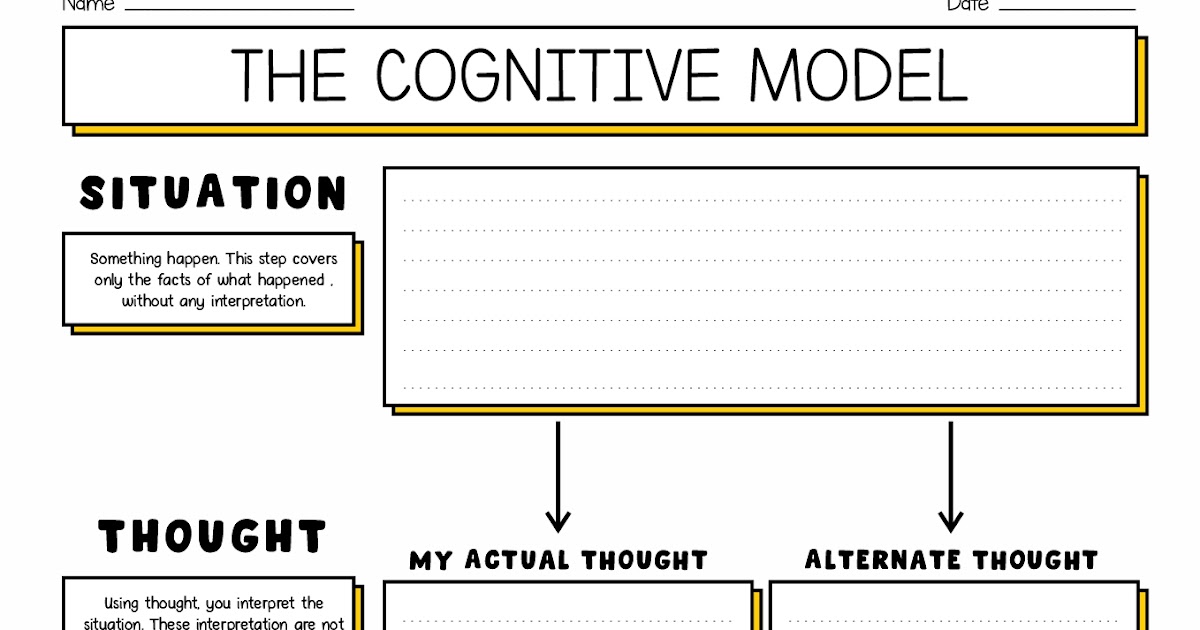 Cognitive Restructuring Worksheets : Cognitive Restructuring Worksheets