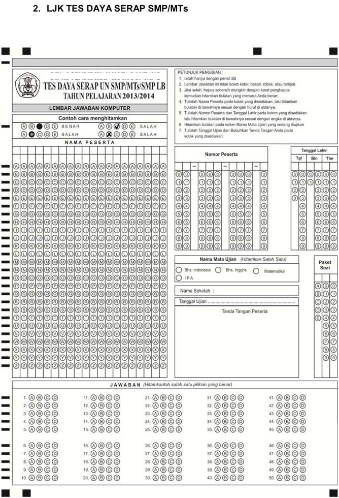 Soal us sd 2015 dan kunci jawaban