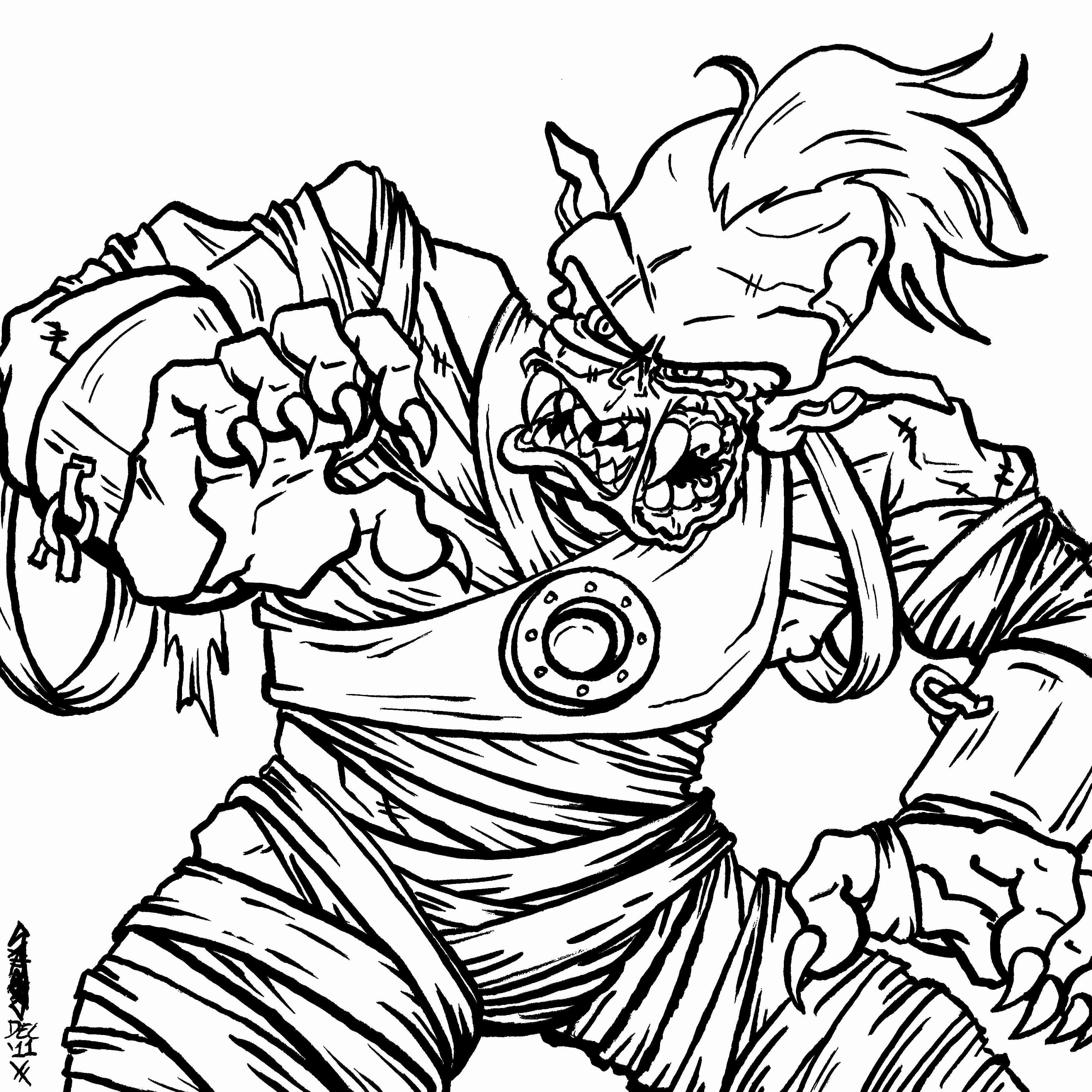 Printable Disney Zombies Coloring Pages Coloring Pages for Kids