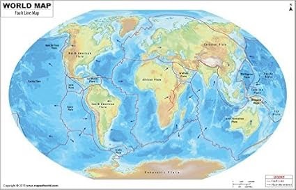 Map Of Fault Lines | Gadgets 2018