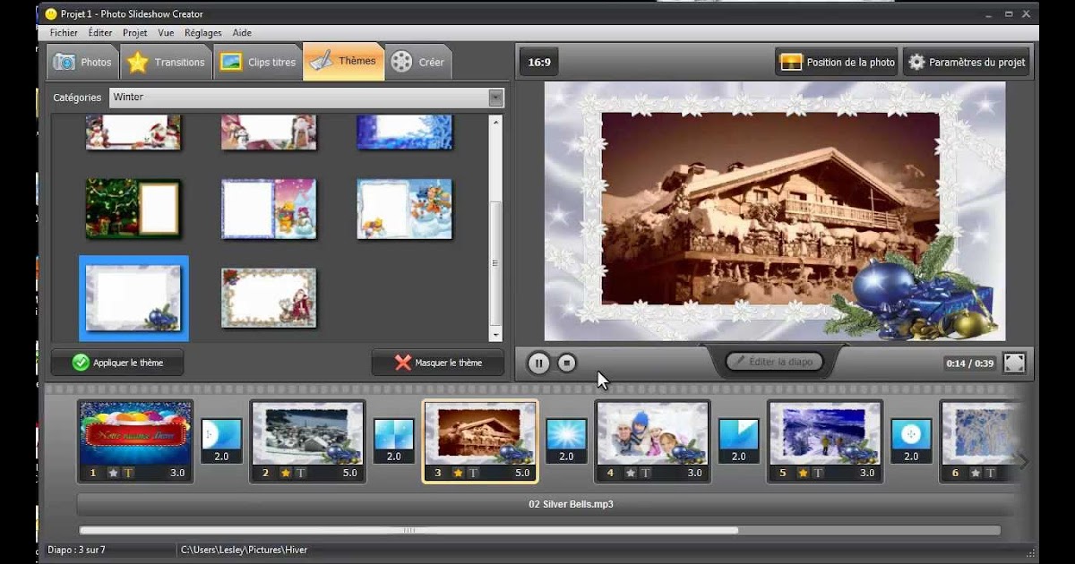Logiciel diaporama photo video musique gratuit